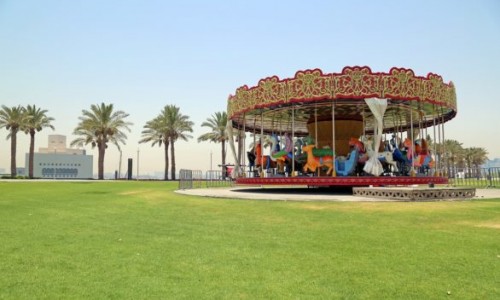 A new piece of Art at Qatar's MIA park fro kids